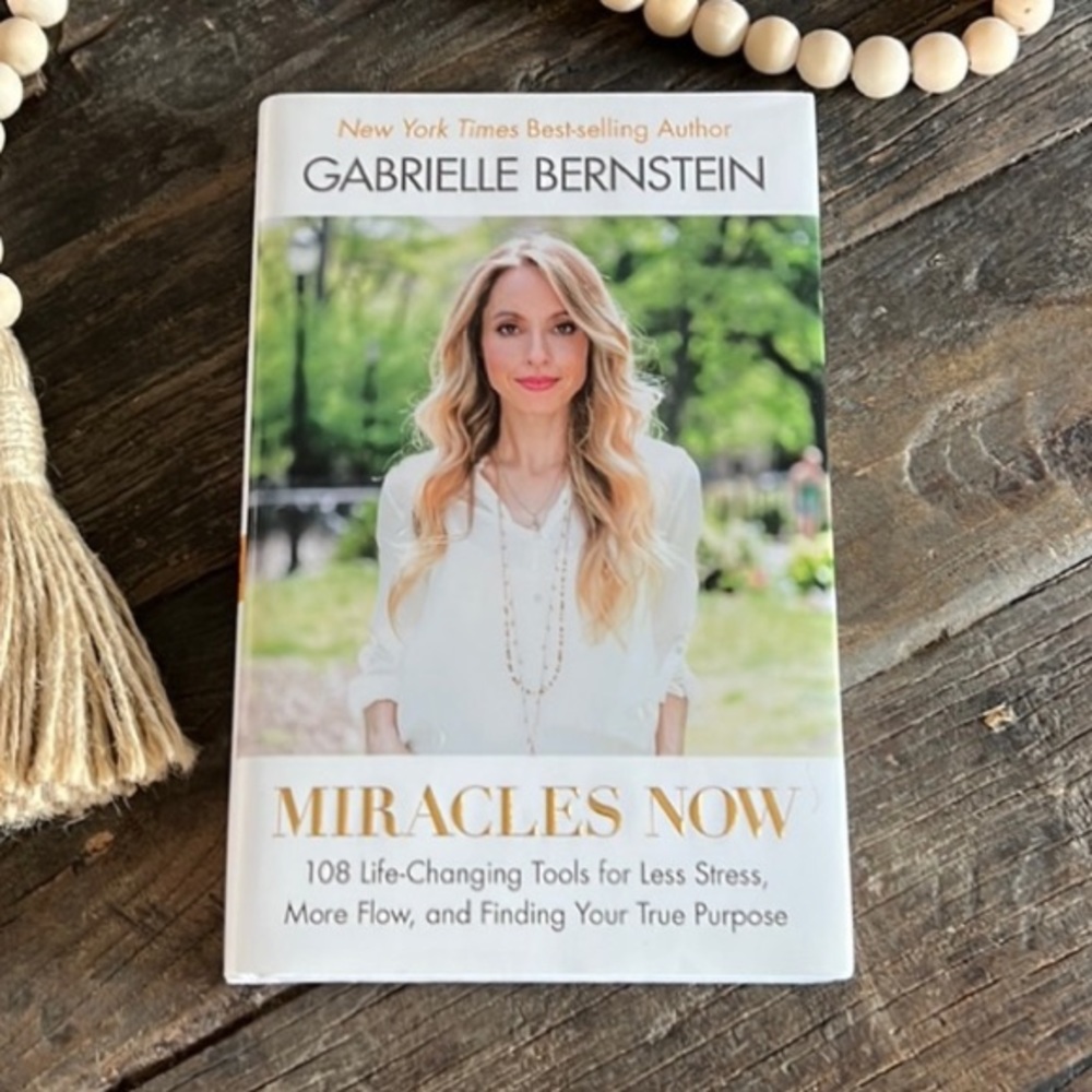 Gabrielle Bernstein Miracles now hardcover book